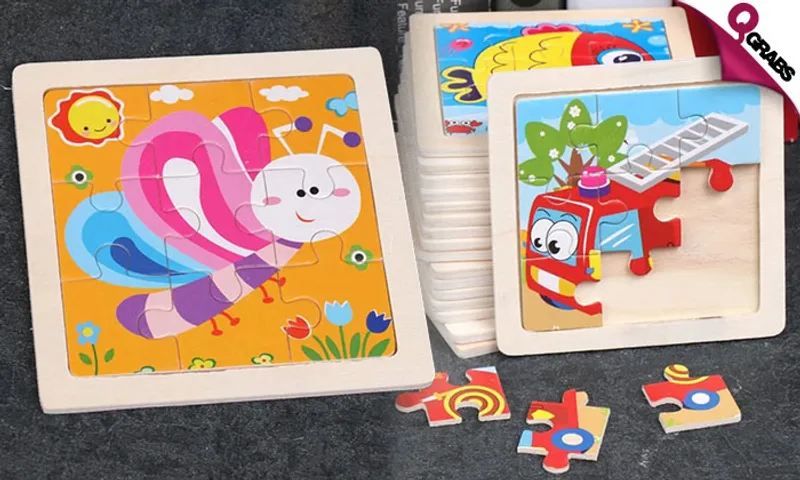 Kids Wooden Jigsaw Puzzle!